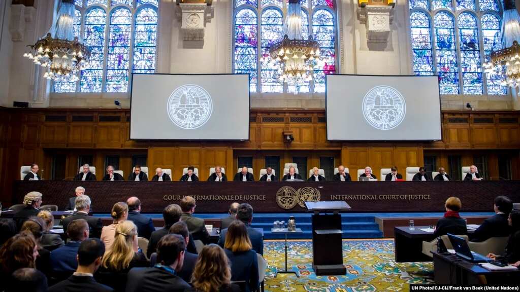 Ukraine's envoy criticises Russia for not showing up at top UN court hearing