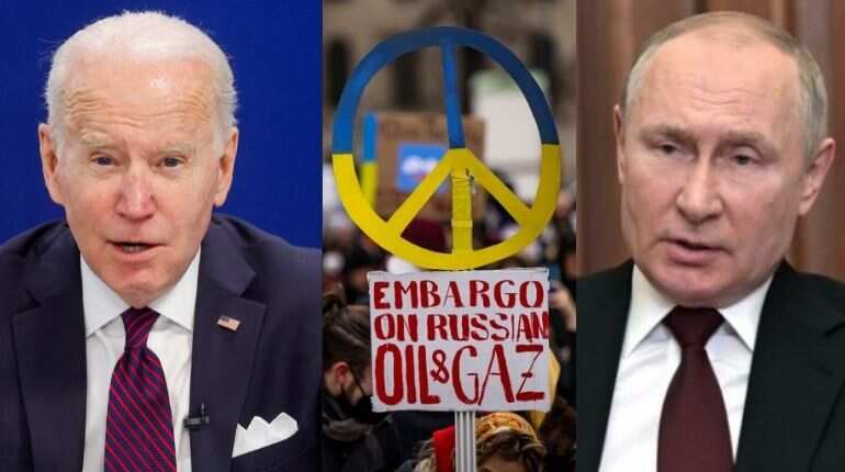 President Biden bans Russian oil imports