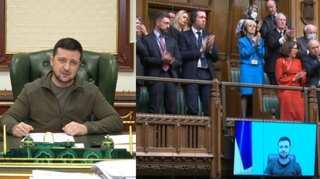 We will not give up, will fight till the end, Ukraine President Zelensky tells UK Parliament
