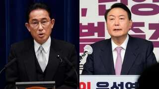 Japan PM congratulates South Korea's President-elect Yoon, looks for improvement in ties