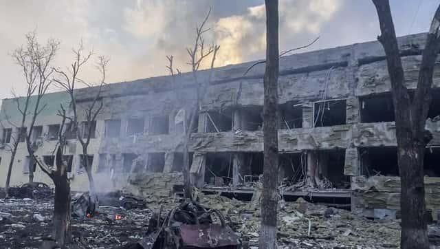 Children's hospital attacked by Russia in Mariupol, 17 injured but no deaths confirmed so far