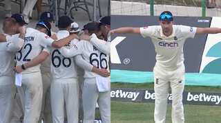 Left out of team huddle, Mark Wood hilariously does one-man meeting during West Indies Test - WATCH