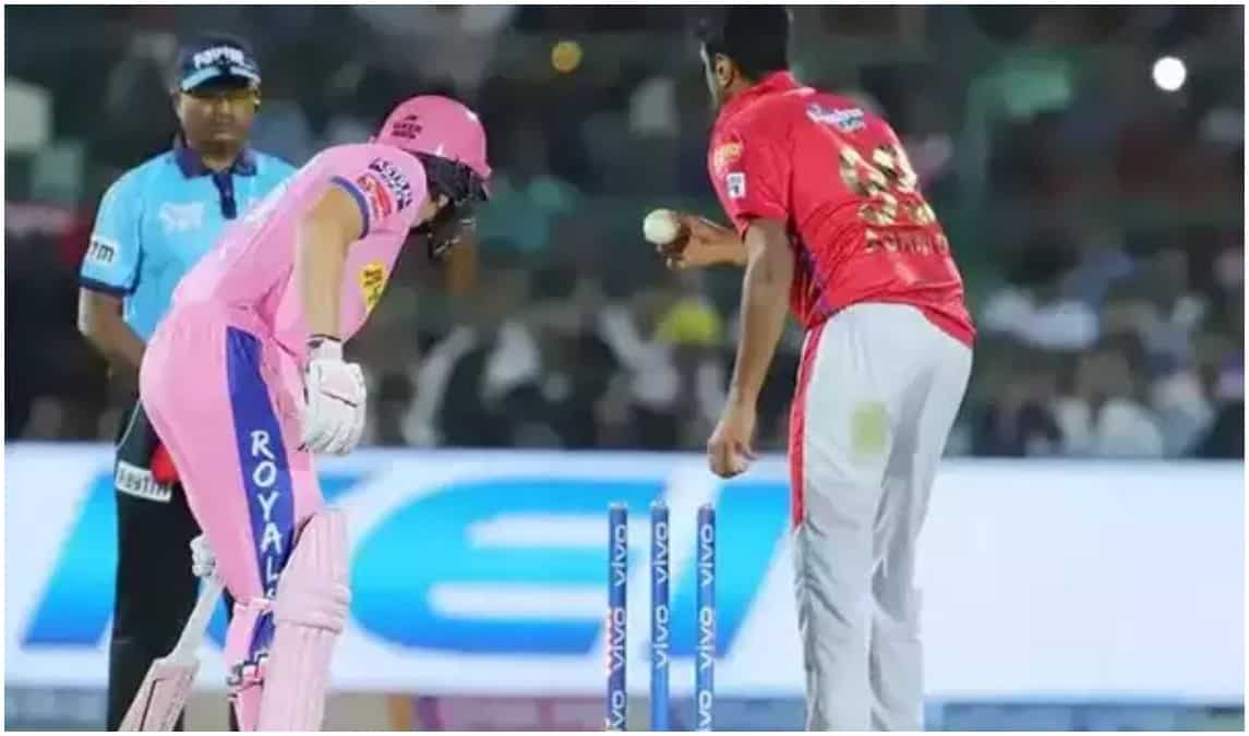 Mankading is now within the laws of the game. Photo | IPL (BCCI)