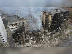 In conflict, Russian forces destroyed $100 billion worth infrastructure till now, says Ukraine's official