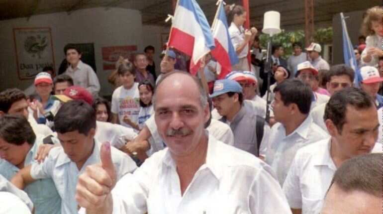 El Salvador orders arrest of former president over killing of six Jesuits in civil war