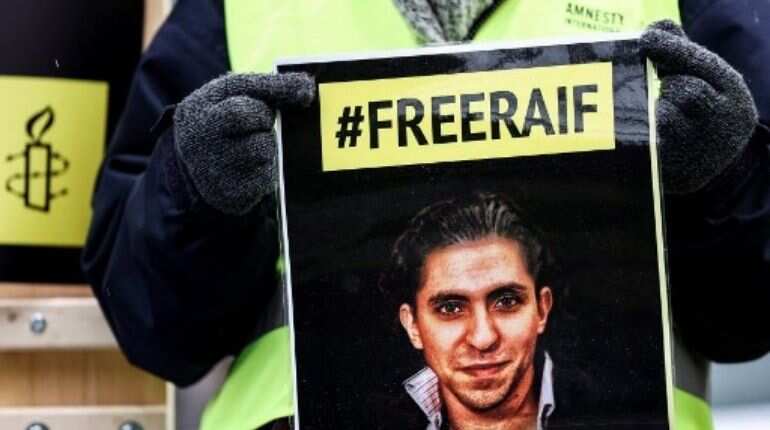 Saudi blogger Raif Badawi released after 10 years in prison Saudi blogger Raif Badawi released after 10 years in prison