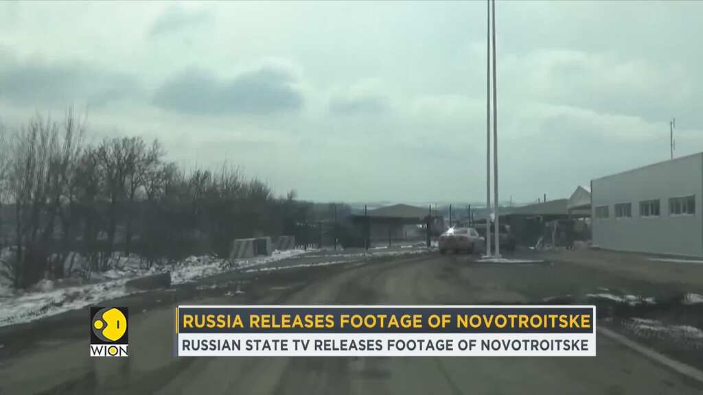 Russia releases village of Novotroitske, 'Z' painted on military convoy vehicles