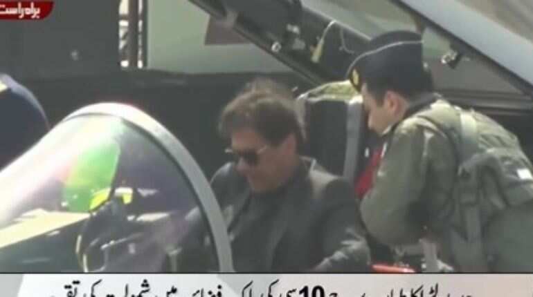 Meme fest begins after Pakistan PM Imran Khan inspects J-10C fighter jets during induction  
