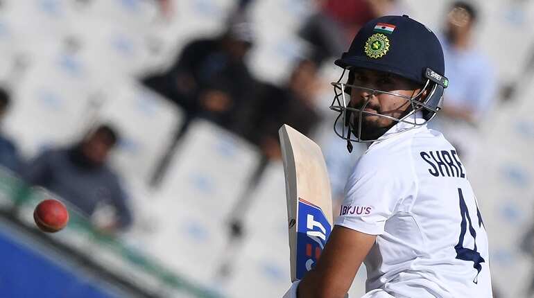 Felt like a century, says Shreyas Iyer on raising his bat after half-century in pink-ball Test vs Sri Lanka Felt like a century, says Shreyas Iyer on raising his bat after half-century in pink-ball Test vs Sri Lanka