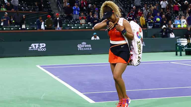 Naomi Osaka brought to tears by heckler at Indian Wells as she exits tournament after loss