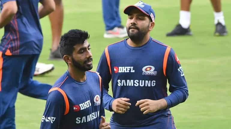 Rohit Sharma, Jasprit Bumrah enter camp as Mumbai Indian begin preparations for IPL 2022 Rohit Sharma, Jasprit Bumrah enter camp as Mumbai Indian begin preparations for IPL 2022