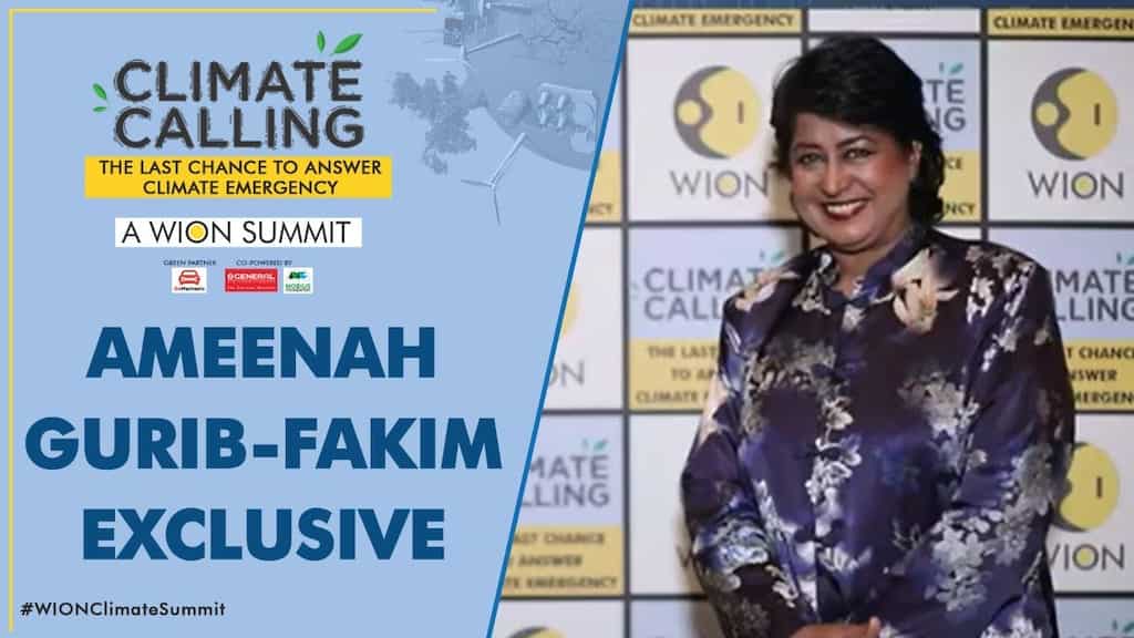 WION Climate Summit: 'There is no planet B,' says Former President of Mauritius Ameenah Gurib-Fakim