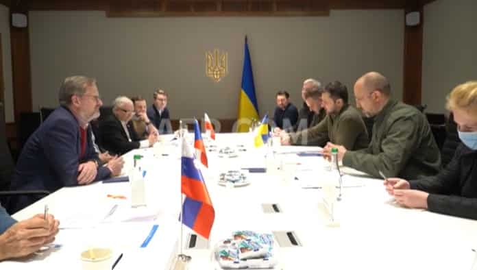 'Courage of true friends of Ukraine': European leaders' defiant visit to Kyiv amid growing tension with Russia 'Courage of true friends of Ukraine': European leaders' defiant visit to Kyiv amid growing tension with Russia
