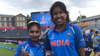 It is an honour to play alongside Jhulan Goswami: Mithali Raj praises veteran pacer on taking 250 ODI wickets