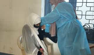 Jammu and Kashmir: Covid vaccination drive kick starts for children in the age group of 12-14 years