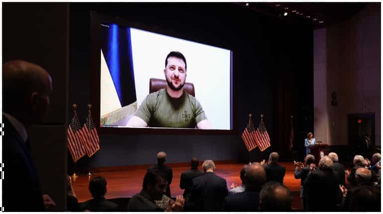 Zelensky delivers plea to Congress: 'I call on you to do more' Zelensky delivers plea to Congress: 'I call on you to do more'