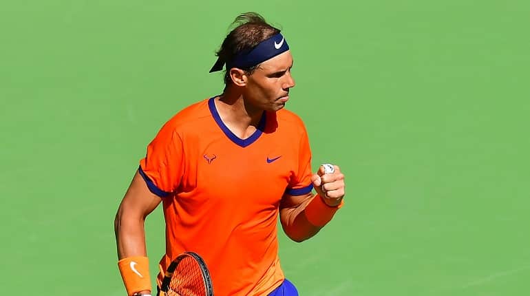 Indian Wells: Rafael Nadal extends unbeaten streak to 18 after beating USA's Reilly Opelka to enter quarters Indian Wells: Rafael Nadal extends unbeaten streak to 18 after beating USA's Reilly Opelka to enter quarters