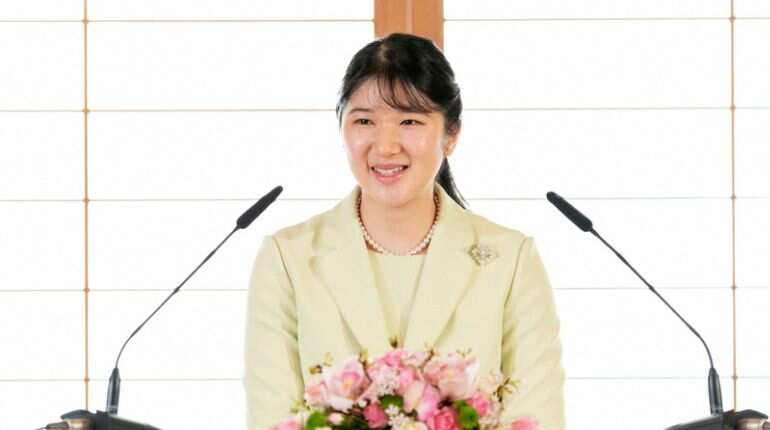 Japanese emperor's daughter says being an adult royal still 'rather tense', marriage far off