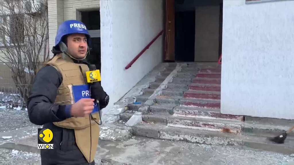 Ukraine under attack: WION's Anas Mallick on ground zero tracking all sides of Russian invasion