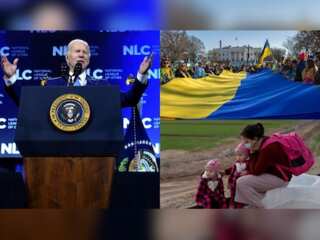 Critics question US govt policy as the country has only admitted several hundred Ukrainian refugees so far