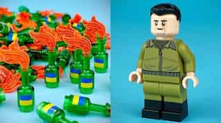 US firm sells Zelensky, Motolov cocktails’ Legos, raises $160,000 for Ukraine