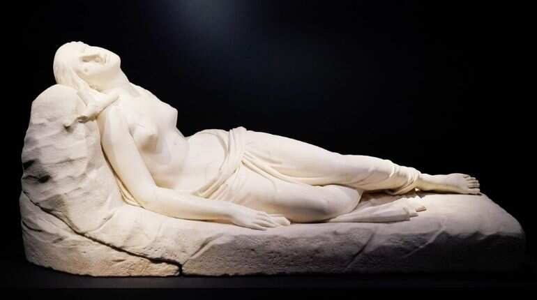 Italian artist Antonio Canova's lost masterpiece 'Maddalena Giacente' rediscovered