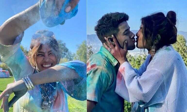 Inside Priyanka Chopra & Nick Jonas' fun-filled Holi party - Watch Inside Priyanka Chopra & Nick Jonas' fun-filled Holi party - Watch