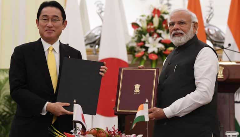 Indian PM Modi hosts 14th India-Japan summit, Japanese PM pledges investment worth $42 billion