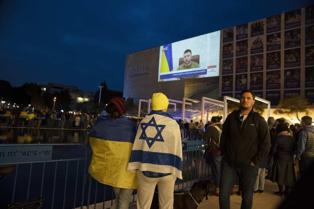 Ukraine President Zelensky makes Holocaust comparisons while addressing the Israeli parliament