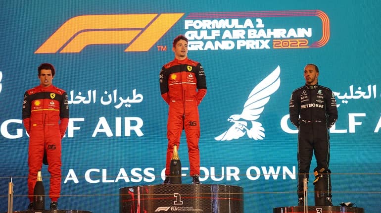Formula One: Charles Leclerc wins season-opening Bahrain GP as Ferrari finishes 1-2 Formula One: Charles Leclerc wins season-opening Bahrain GP as Ferrari finishes 1-2