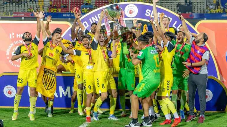 ISL final 2022: Hyderabad FC hold nerve to clinch maiden title, beat Kerala Blasters on penalty shoot-out ISL final 2022: Hyderabad FC hold nerve to clinch maiden title, beat Kerala Blasters on penalty shoot-out