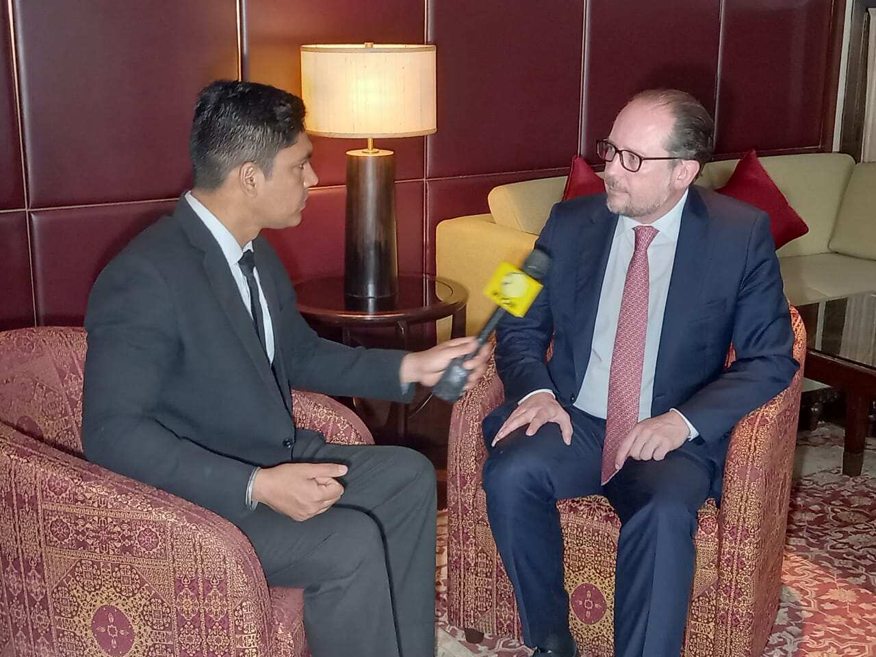 In Delhi, Austrian foreign minister says Putin "miscalculated" his invasion of Ukraine