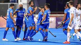 FIH Hockey Pro League: Mandeep Singh's late strike helps India edge past Argentina 4-3