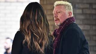 Former tennis champion Boris Becker arrives at London court as bankruptcy trial gets underway