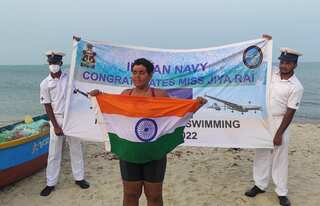 Meet 13-year-old Autistic girl who swam 29 kms from Sri Lanka to India in record time