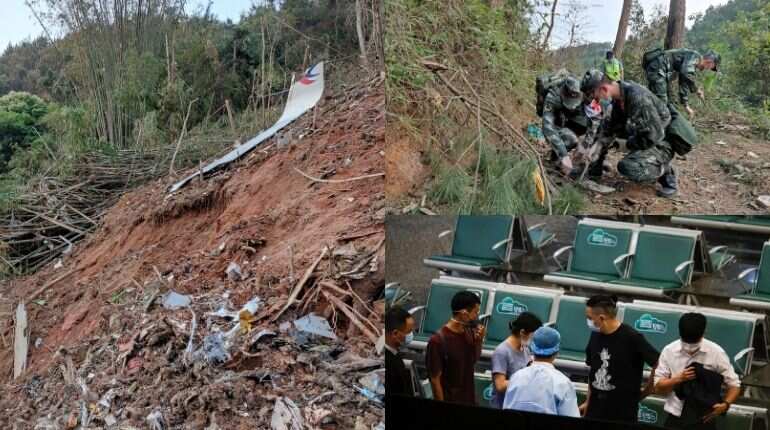 China Plane Crash: No sign of survivors till now, says report China Plane Crash: No sign of survivors till now, says report