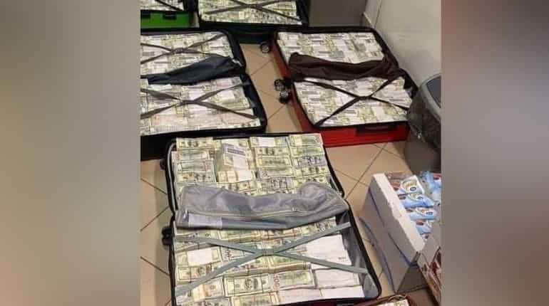 Ukrainian politician’s wife nabbed with $28 mn, €1.3 mn cash stashed in suitcases in Hungary