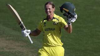 Skipper Meg Lanning's 135 powers Australia to five-wicket win over South Africa in Women's World Cup 2022