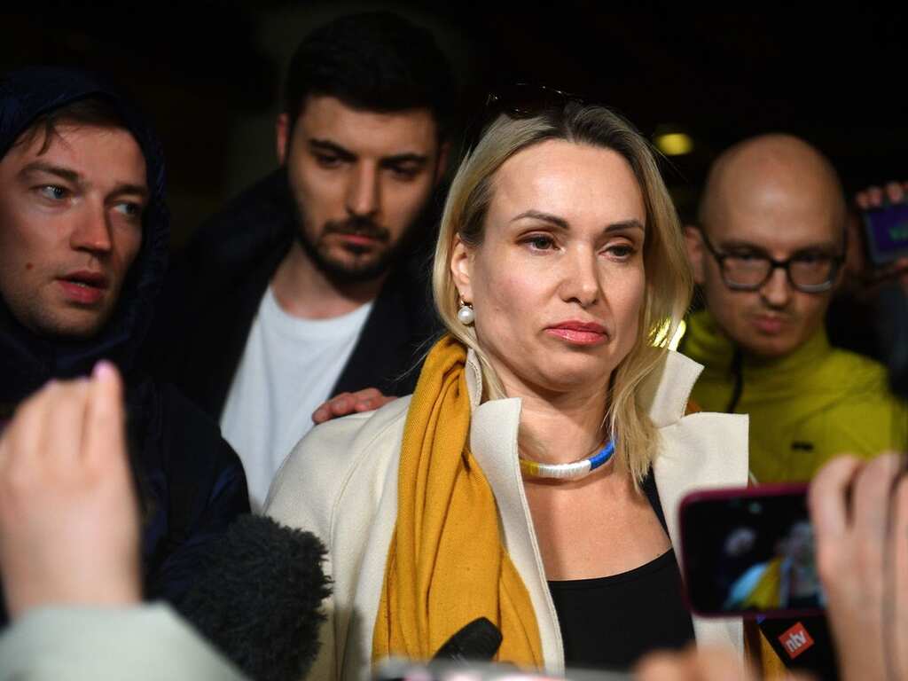 Marina Ovsyannikova called 'A Spy' by Russia after she staged a protest on live news