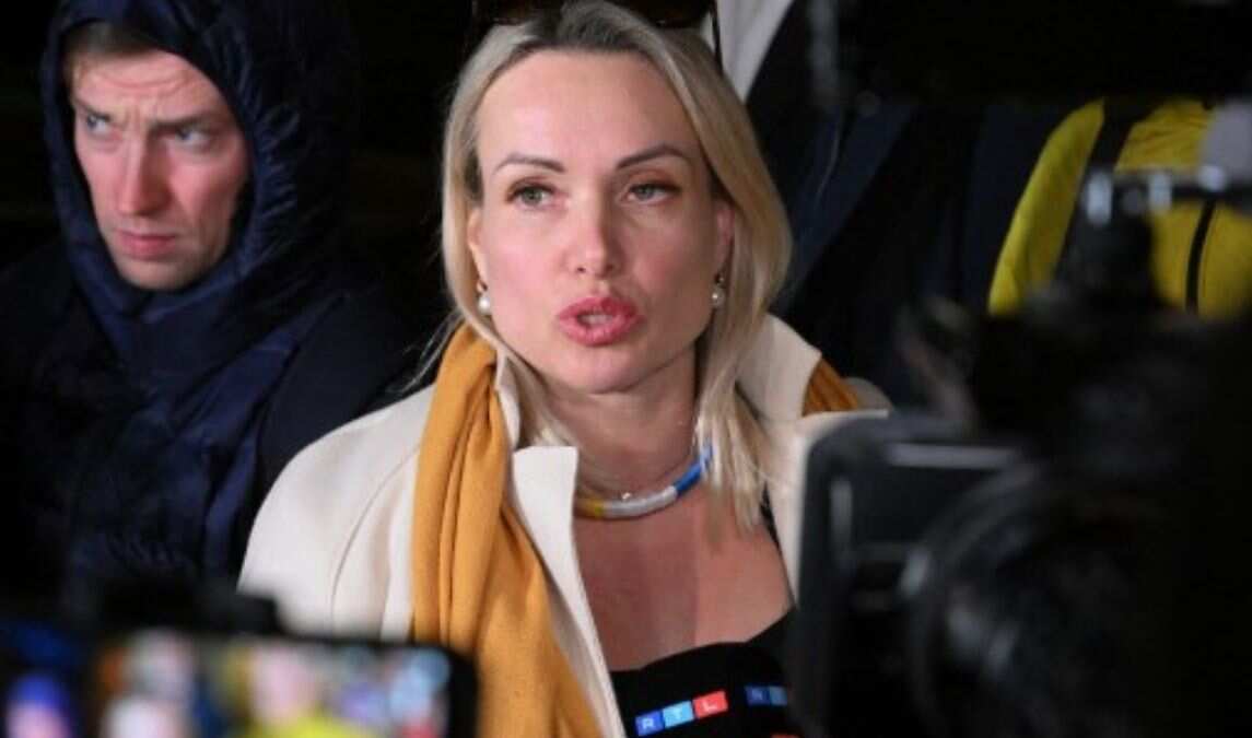 Marina Ovsyannikova: Russian TV protester accused of being a British spy