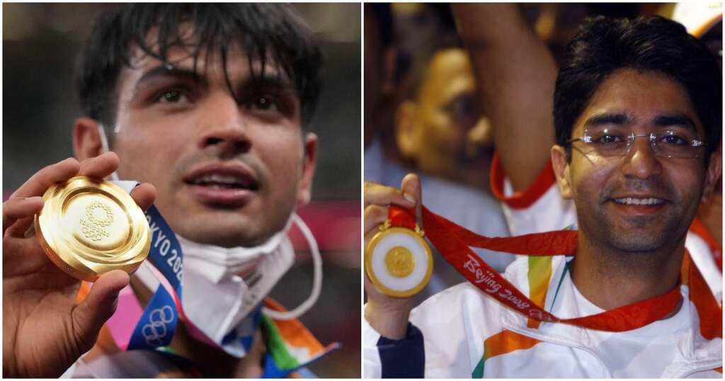 Joint interaction with India's only two individual Olympic Champions Abhinav Bindra & Neeraj Chopra