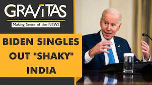 Gravitas: Biden says India 'shaky' in responding to Russia