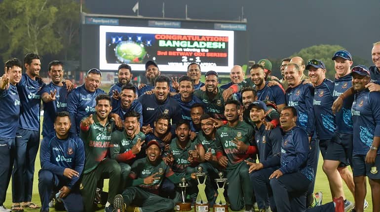 Bangladesh cruise to seven-wicket victory in 3rd ODI to bag first-ever series win in South Africa Bangladesh cruise to seven-wicket victory in 3rd ODI to bag first-ever series win in South Africa