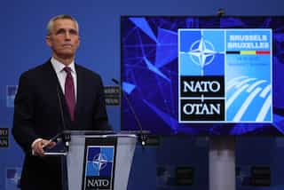 NATO looking to boost forces in eastern Europe, says alliance chief Stoltenberg