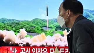 North Korea tests banned intercontinental missile that lands in Japan's exclusive economic zone