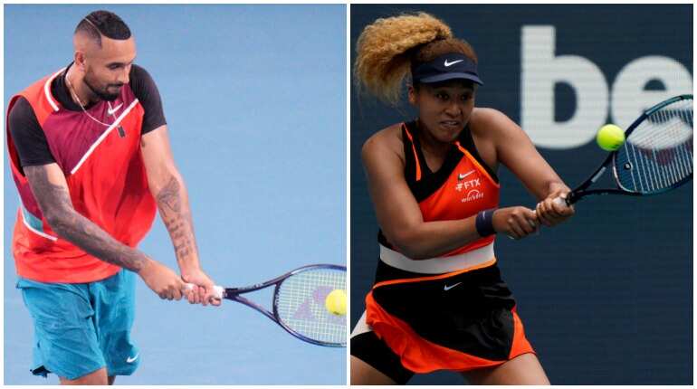 Miami Open: Nick Kyrgios storms into second round, Naomi Osaka wins first match since heckling incident Miami Open: Nick Kyrgios storms into second round, Naomi Osaka wins first match since heckling incident
