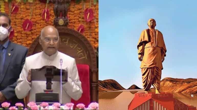 Sardar Patel's stature far more taller than Statue of Unity: Indian President Sardar Patel's stature far more taller than Statue of Unity: Indian President