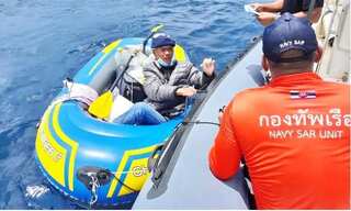 Vietnamese man tries to row from Thailand to India to see wife