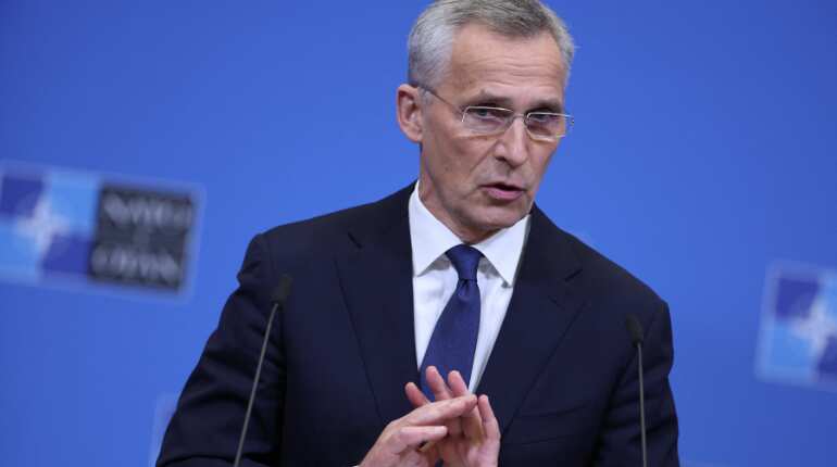 Russia may find pretext to attack Ukraine with chemical weapons: NATO chief