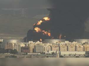 Yemen's Houthi rebels claim responsibility for oil plant attack as huge fire erupts in Jeddah